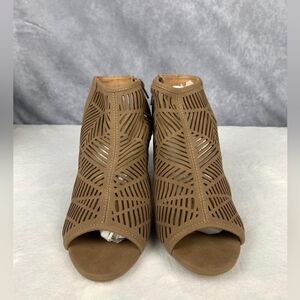 LANE BRYANT Dream cloud heel‎ Camel Tan Color Women's bootie Size 10W